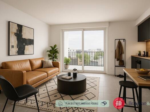 Appartement à vendre - neuf 203 000 € 3 pièces 2 chambres 66 m² 3ème étage Haute Ville-Basse Ville Chartres 28000