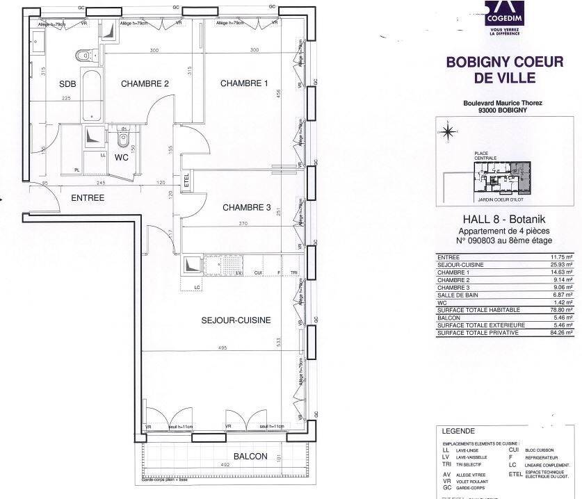 Maison à louer, 78m², BOBIGNY