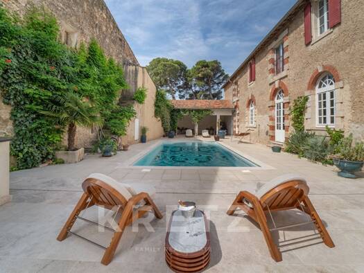 Maison à vendre 2 450 000 € 6 pièces 4 chambres 506 m² 4 000 m² de terrain Capiscol Béziers 34500