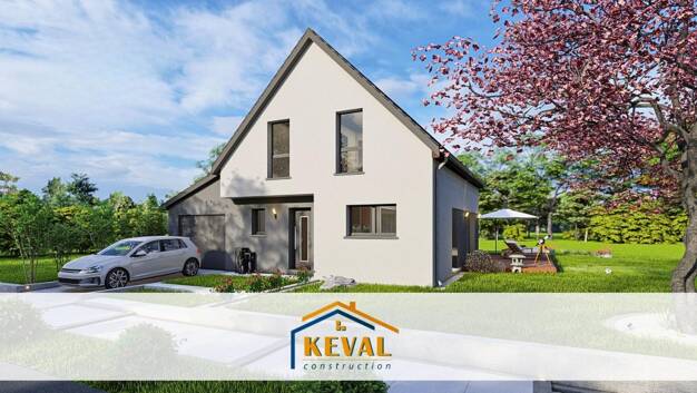 Terrain avec maison neuve à vendre 339 000 € Griesheim-sur-Souffel 67370
