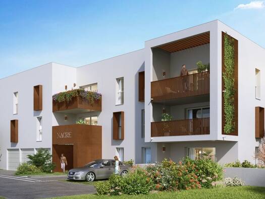 Appartement à vendre - neuf 214 900 € 2 pièces 1 chambre 46,1 m² 1er étage Etangs et Plages Marseillan 34340