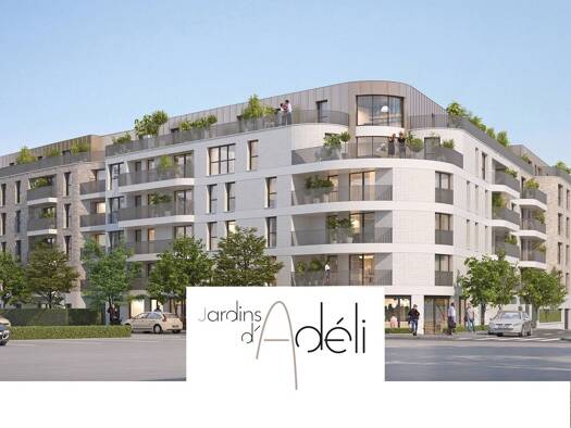 Appartement à vendre - neuf 299 000 € 4 pièces 3 chambres 77 m² 3ème étage Prévoyants-Chanteloup-Pont de l'Union Aulnay-sous-Bois 93600
