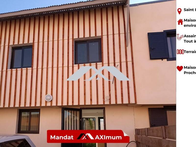 Maison à vendre, 55m², SAINT LOUIS