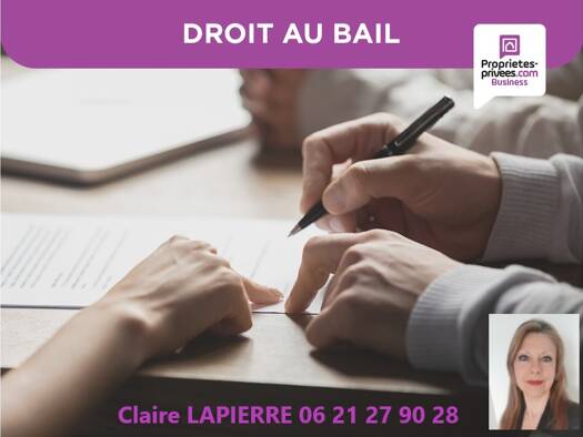 Local commercial avec bail commercial 1 000 € 50 m² de surface de vente Centre Rennes 35000