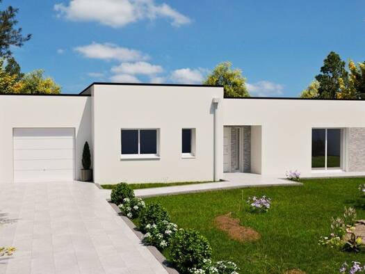 Terrain avec maison neuve à vendre 368 000 € 4 pièces 2 chambres 111 m² 988 m² de terrain Saint-Ouen-en-Brie 77720