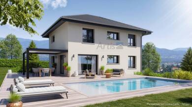 Terrain avec maison neuve à vendre 790 000 € Saint-Jean-de-Gonville 01630