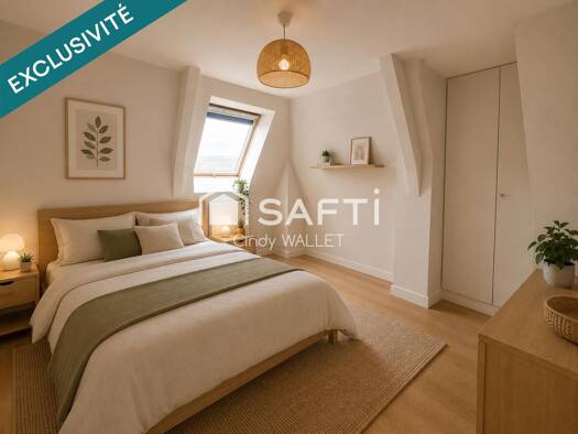 Duplex à vendre 72 000 € 2 pièces 1 chambre 58 m² RDC Plateau Laon 02000