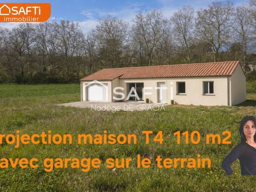 Terrain constructible viabilisé à vendre 168 000 € 1 600 m² de terrain Montgiscard 31450