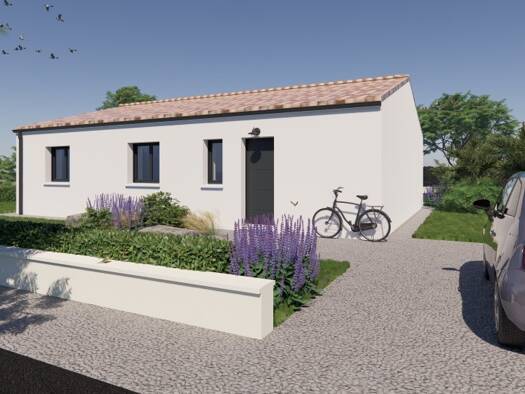 Terrain avec maison neuve à vendre 184 000 € 3 pièces 3 chambres 100 m² 570 m² de terrain La Couronne 16400