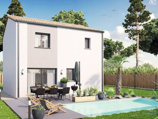 Terrain avec maison neuve à vendre 239 463 € 4 pièces 3 chambres 83 m² 450 m² de terrain Le Poiré-sur-Vie 85170
