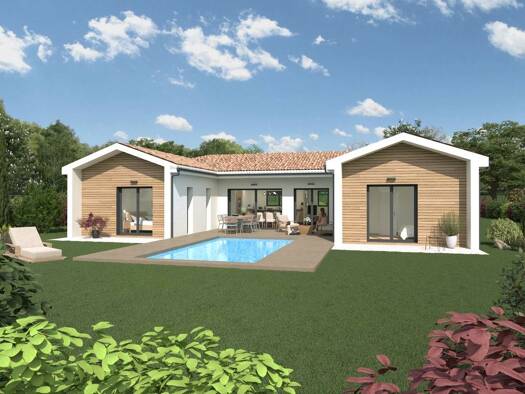 Terrain avec maison neuve à vendre 683 366 € 5 pièces 3 chambres 112 m² 1 088 m² de terrain La Foire Aux Chats Les Sables-d'Olonne 85100
