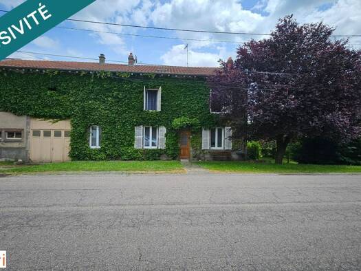 Maison à vendre 138 000 € 6 pièces 4 chambres 153 m² 3 517 m² de terrain Halloville 54450