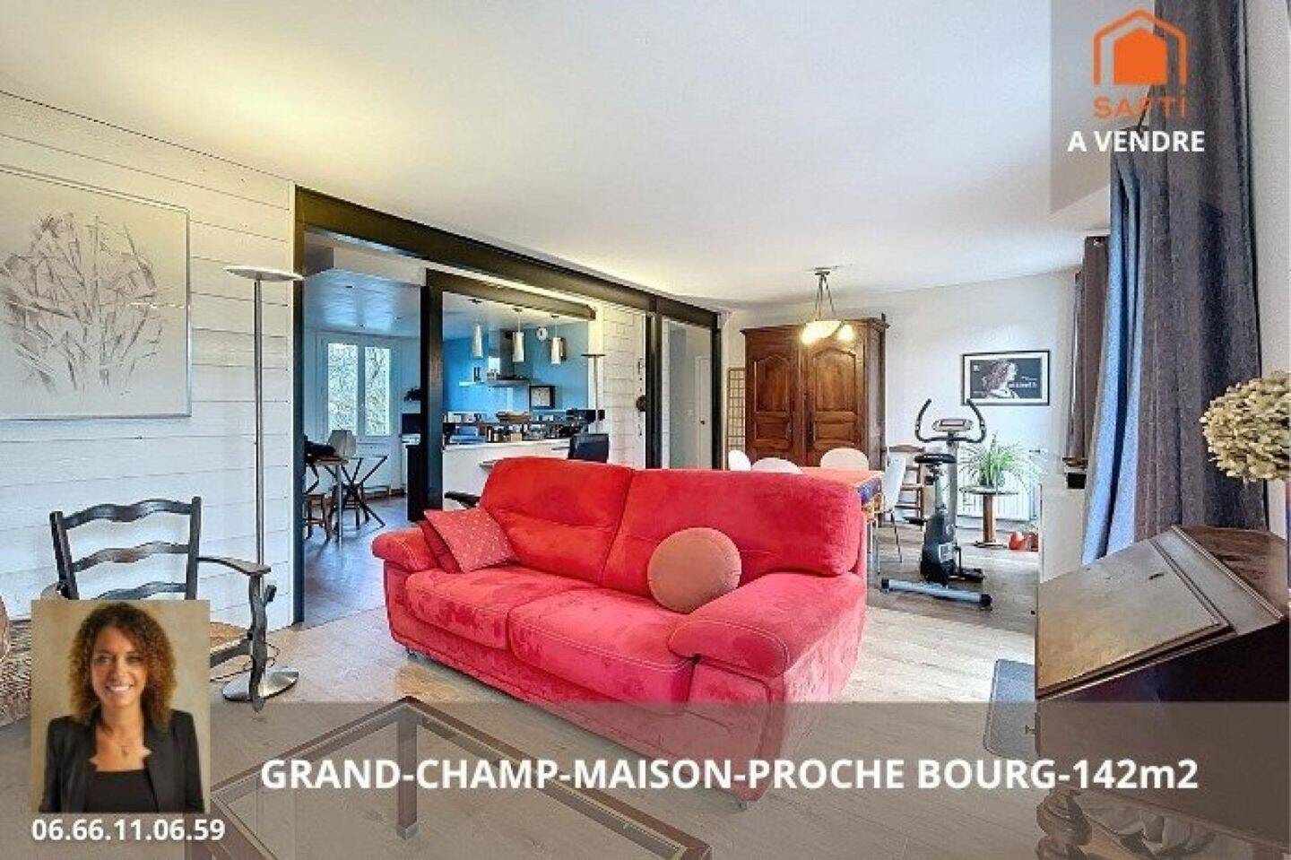 Maison à vendre, 142m², GRAND CHAMP