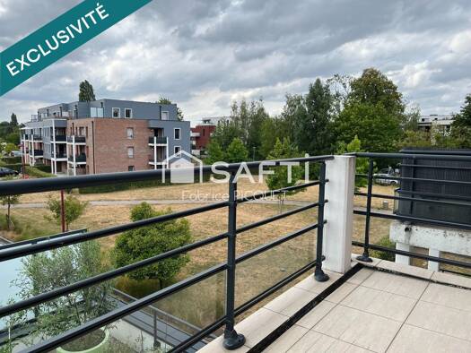 Appartement à vendre 237 000 € 3 pièces 2 chambres 63 m² Étage 2/2 Est Leers 59115