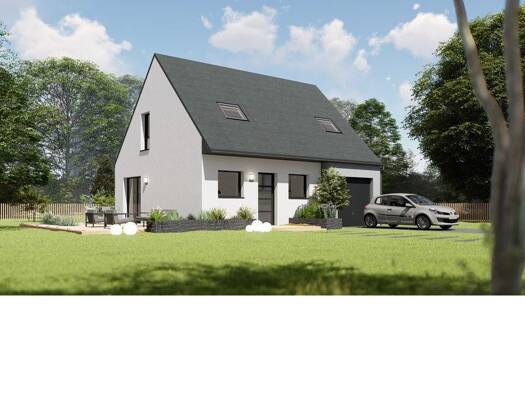 Terrain avec maison neuve à vendre 223 250 € 5 pièces 4 chambres 102 m² 421 m² de terrain Parcou Le Folgoët 29260