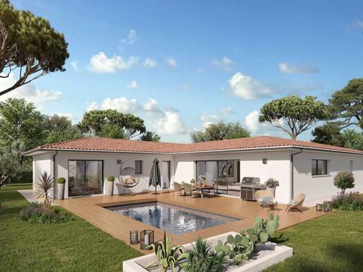 Terrain avec maison neuve à vendre 257 000 € 5 pièces 4 chambres 110 m² 6 000 m² de terrain Mane 31260