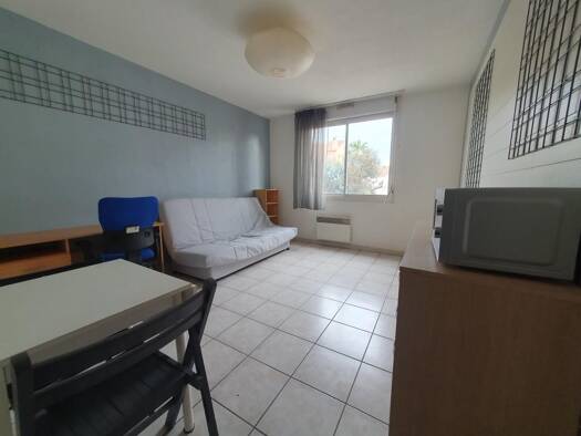 Appartement à louer - logement étudiant 370 € 1 pièce 21 m² Étage 2/4 Haut Vernet-Moyen Vernet Perpignan 66000