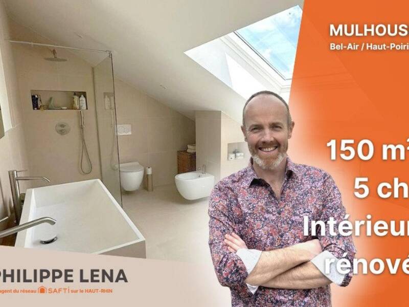 Maison à vendre, 140m², MULHOUSE