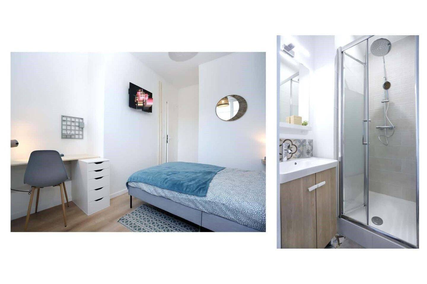 Chambre 1 - QUAI ERNEST RENAUD - Colocation — 2