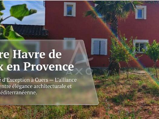Maison à vendre 579 000 € 6 pièces 4 chambres 150 m² 2 634 m² de terrain Les Rayols-Saint Lazare-Les Bousquets Cuers 83390