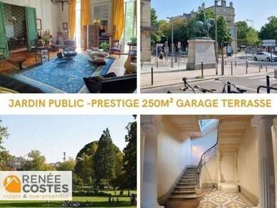 Appartement en viager occupé Bouquet 754 926 € 6 pièces 2 chambres 250 m² Étage 1/3 Hôtel de Ville-Quinconce-Saint Seurin-Fondaudège Bordeaux 33000