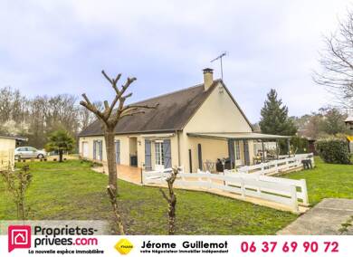 Maison à vendre 208 950 € 5 pièces 3 chambres 123 m² 1 052 m² de terrain Chabris 36210