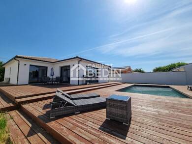Maison à vendre 496 500 € 5 pièces 4 chambres 131 m² 872 m² de terrain Loupes 33370