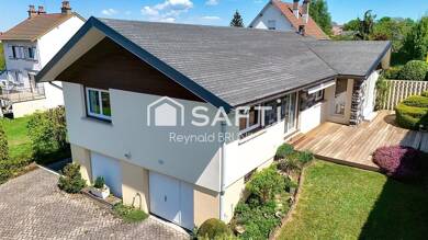 Maison de plain-pied à vendre 259 900 € 5 pièces 3 chambres 125 m² 880 m² de terrain Chantraine 88000