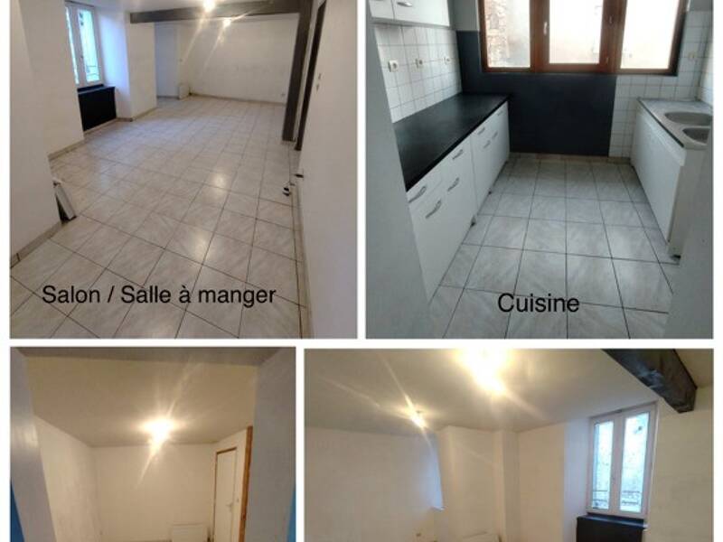 Maison à louer, 64m², MONTPEZAT SOUS BAUZON