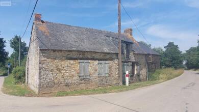 Maison à vendre 60 000 € 3 pièces 50 m² 6 280 m² de terrain Ercé-en-Lamée 35620