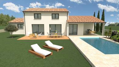 Terrain avec maison neuve à vendre 331 000 € Gargas 31620