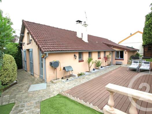 Maison de plain-pied à vendre 320 000 € 4 pièces 2 chambres 89 m² 594 m² de terrain Saint-Michel-sur-Orge 91240
