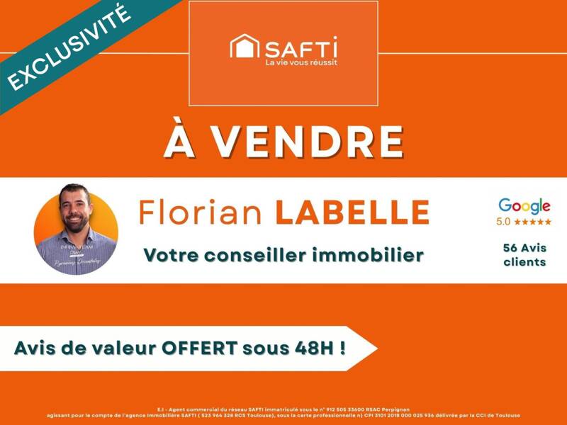 Maison à vendre, 82m², PERPIGNAN