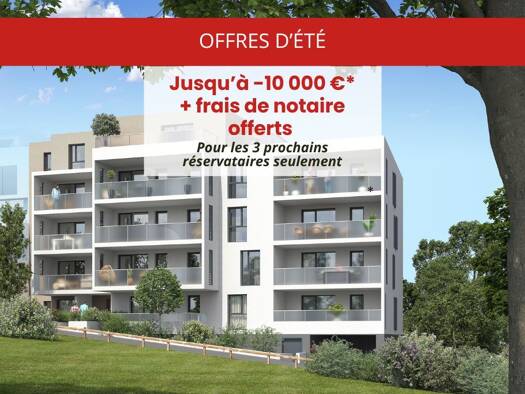 Appartement à vendre - neuf 170 000 € 2 pièces 45,04 m² 2ème étage dès le 01/04/2027 Saint Claude - Torcols Besançon 25000