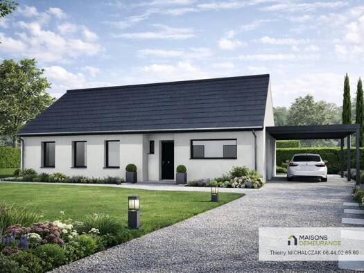 Terrain avec maison neuve à vendre 222 600 € 1 chambre 92 m² Sailly-Labourse 62113