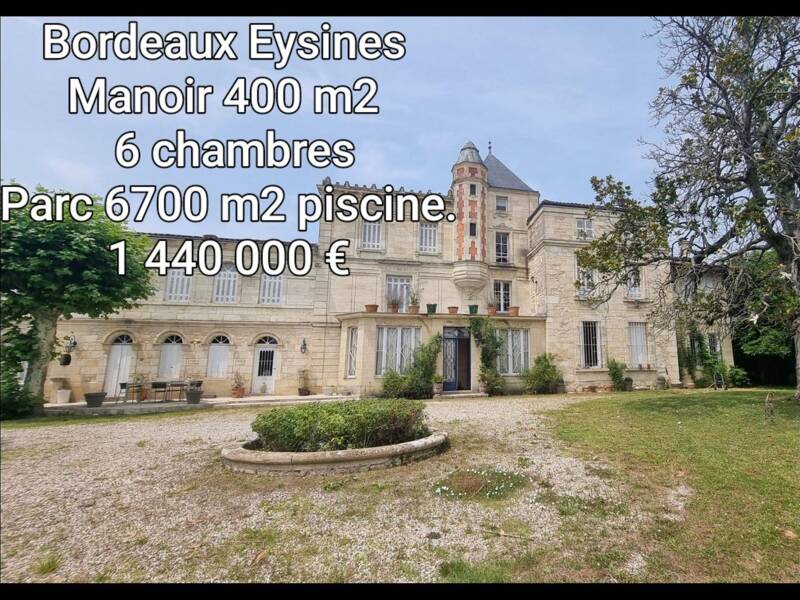 Maison à vendre, 460m², EYSINES
