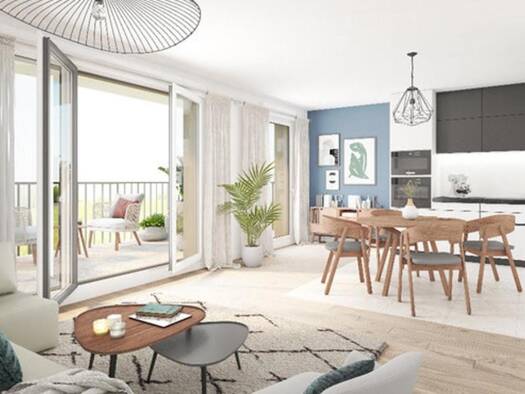 Appartement à vendre - neuf 460 581 € 5 pièces 4 chambres 100 m² 7ème étage Bobigny 93000