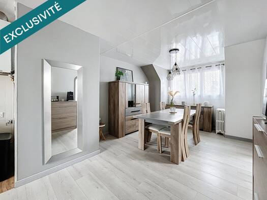 Appartement à vendre 72 000 € 3 pièces 1 chambre 52 m² Étage 3/3 Charmilles Troyes 10000