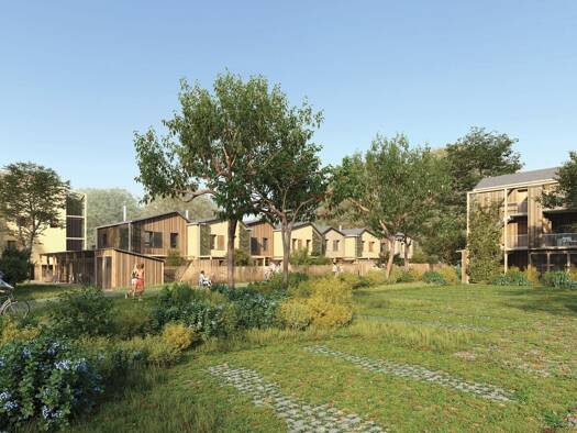 Maison de ville à vendre - neuf 252 500 € 4 pièces 3 chambres 88,3 m² dès le 31/12/2027 Hauts de Saint Aubin Angers 49100