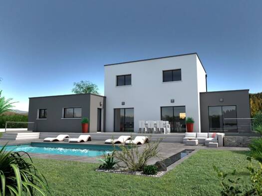 Terrain avec maison neuve à vendre 502 959 € 5 pièces 4 chambres 138 m² 684 m² de terrain Est Bessan 34550