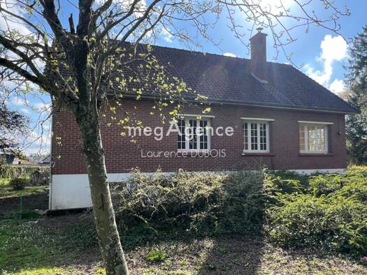 Maison de plain-pied à vendre 209 500 € 6 pièces 3 chambres 96 m² 3 570 m² de terrain Pernes 62550