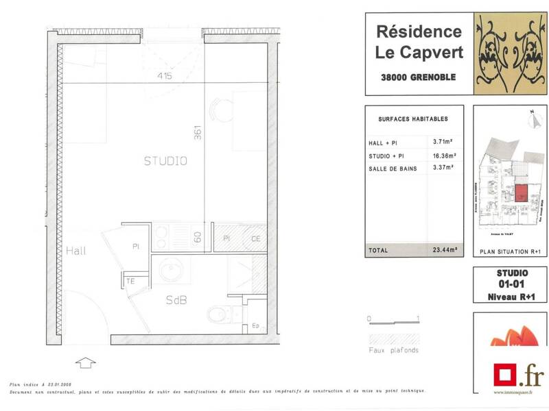 Maison à vendre, 23m², GRENOBLE
