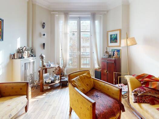 Appartement à vendre 532 750 € 2 pièces 1 chambre 53,39 m² Étage 5/8 Secrétan Paris 19ème arrondissement 75019
