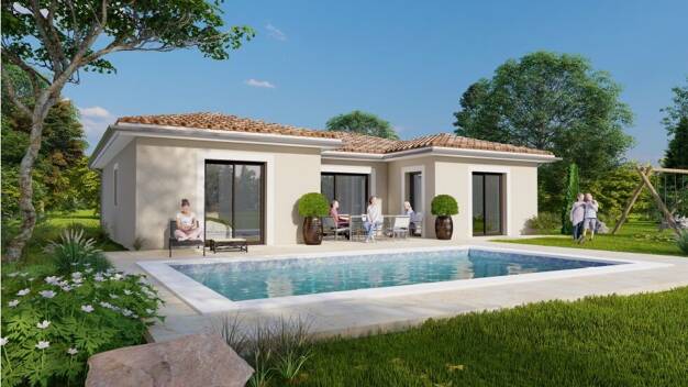 Terrain avec maison neuve à vendre 219 000 € Sologny 71960