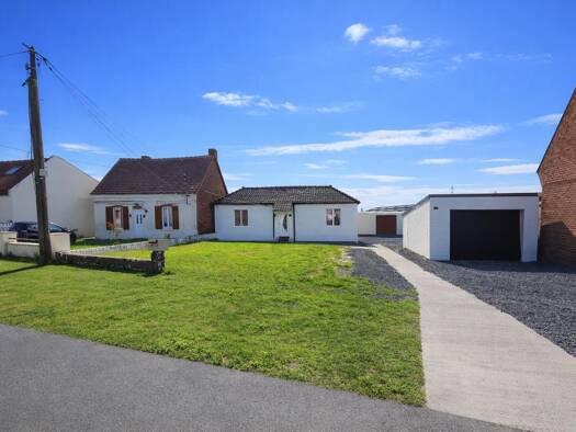 Maison de plain-pied à vendre 185 000 € 4 pièces 2 chambres 80,4 m² 1 037 m² de terrain Centre Ville Beuvry 62660