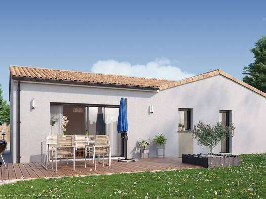 Terrain avec maison neuve à vendre 217 301 € 4 pièces 3 chambres 83 m² 490 m² de terrain Val de Moine Cholet 49300