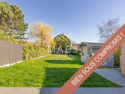 Maison à vendre 420 000 € 4 pièces 3 chambres 91 m² 510 m² de terrain Wambrechies 59118