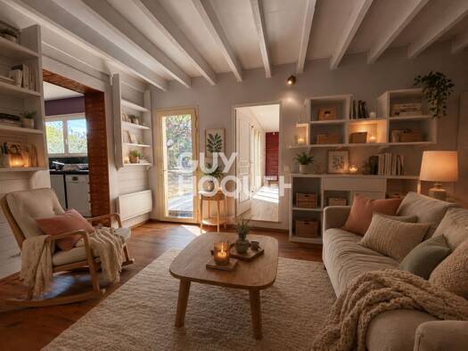 Maison de plain-pied à vendre 450 000 € 7 pièces 4 chambres 209 m² 1 200 m² de terrain Grammoire-Billardière Vertou 44120