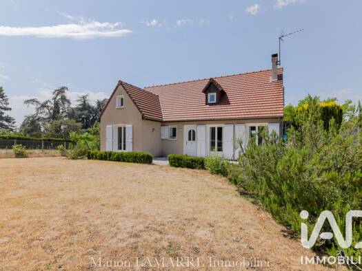 Maison de plain-pied à vendre 390 000 € 6 pièces 5 chambres 130 m² 2 000 m² de terrain Saint-Martin-la-Garenne 78520
