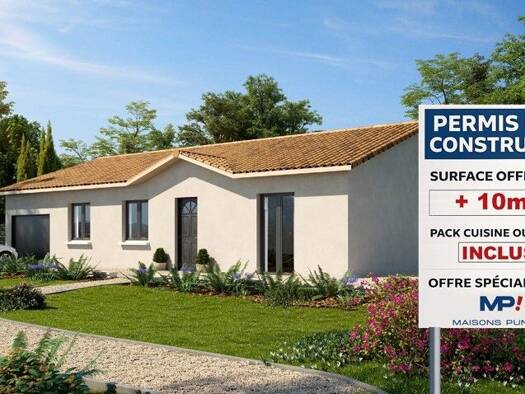 Terrain avec maison neuve à vendre 269 000 € 4 pièces 3 chambres 91 m² 547 m² de terrain Les Avenières Veyrins-Thuellin 38630